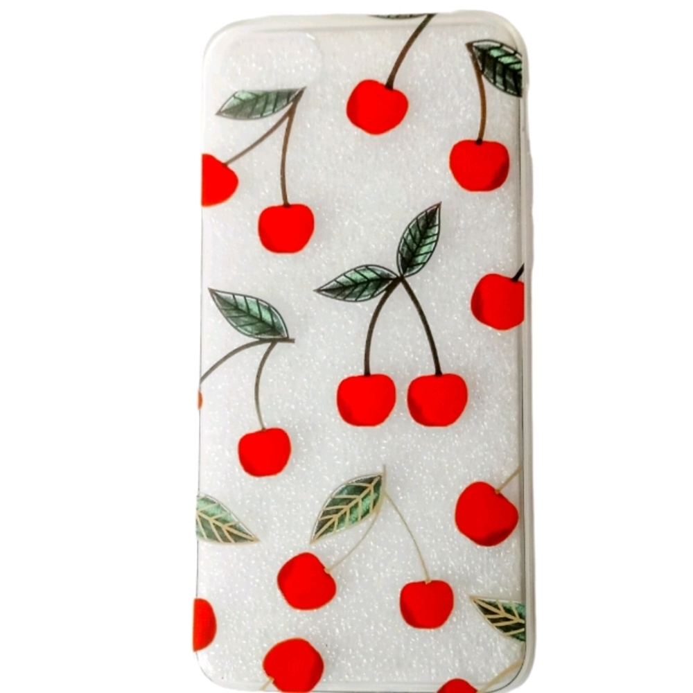❗NWOT 3/$20❗ iPhone 6/6s Cherry clear case